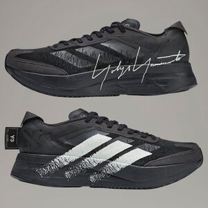 Size 13 - Adidas Y-3 Boston 11 Black Off White IE9395 Running Sneakers